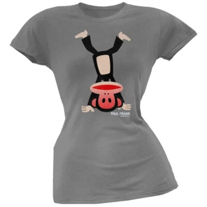 Paul Frank - Julius Upside Down Juniors T-Shirt - Picture 1 of 1