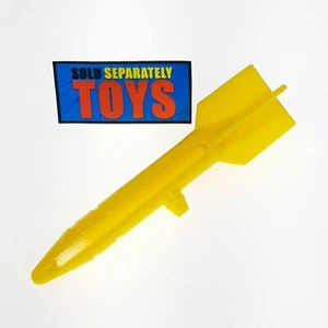 Vtg RoboCop Ultra Police Robo Copter BOMB missile Kenner vehicle yellow rocket - Picture 1 of 7