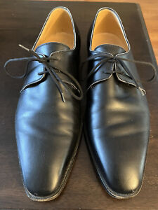 Quality GRAVATI Wilkes Bashford 9.5M Black Leather Preowned  Good Condition