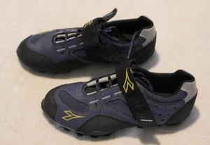 Diadora Bicycle Cycling Racing Shoes 4-bolt size 6.5   6 1/2 - Picture 1 of 4