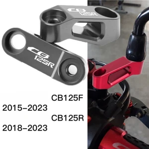 Rearview Mirrors Extension Riser For Honda CB125F CB125R CB 125F CB 125R 2023 - Foto 1 di 28