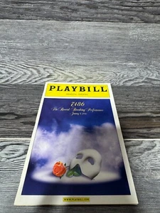 THE PHANTOM OF THE OPERA,  PLAYBILL, MAJESTIC THEATRE, JANUARY 2006 - Picture 1 of 7