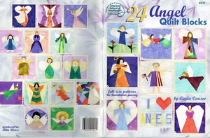 Engel Quilt Block Muster Buch 24 Engel Blöcke 2002 Vintage Linda Causee Design - Bild 1 von 1