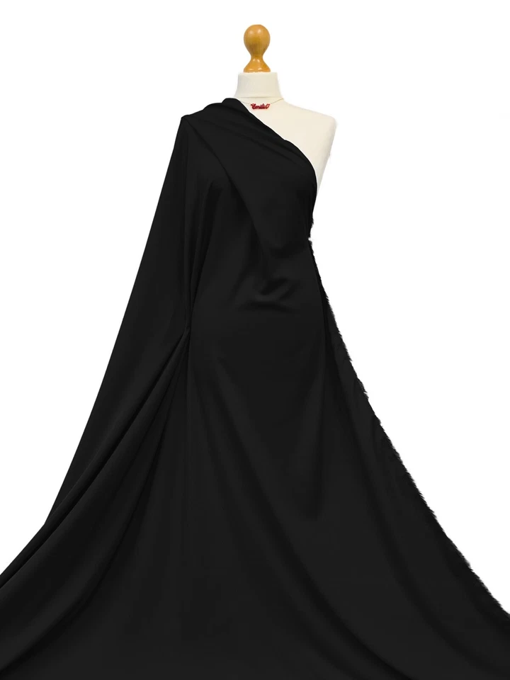 Viscose Rayon Fabric Plain Soft Woven 100% Viscose Dressmaking Material - Image 1 of 1