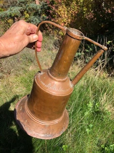 ORIENTALISCH*Vintage-OSMANISCHE KUNST-Krug-Spitzer-Vase-Syrien-Kupfer-gehämmert-19.Jh. - Bild 1 von 7