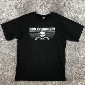 Vintage Harley Davidson Graphic T Shirt Sedona Arizona Black Size XL USA - Picture 1 of 11