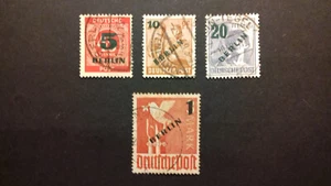 Berlin Nr.  64/67 gestempelt (581) - Bild 1 von 1