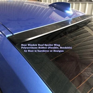 SQRvx 229R Style Rear Window Roof Spoiler Wing Fits 2006~2009 Volvo S60 Sedan - Picture 1 of 9