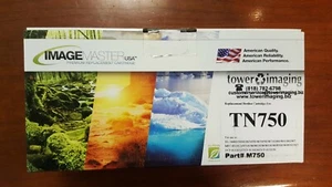 Cartucho de tóner de repuesto TN-750 de Imagemaster EE. UU. - Nuevo - Caja de venta sellada - Imagen 1 de 3
