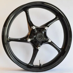 NUEVA LLANTA DELANTERA NEGRA BRILLANTE Yamaha 2004-2012 R1, 03-12 R6, 06-09 R6S y FZ1 - Imagen 1 de 11