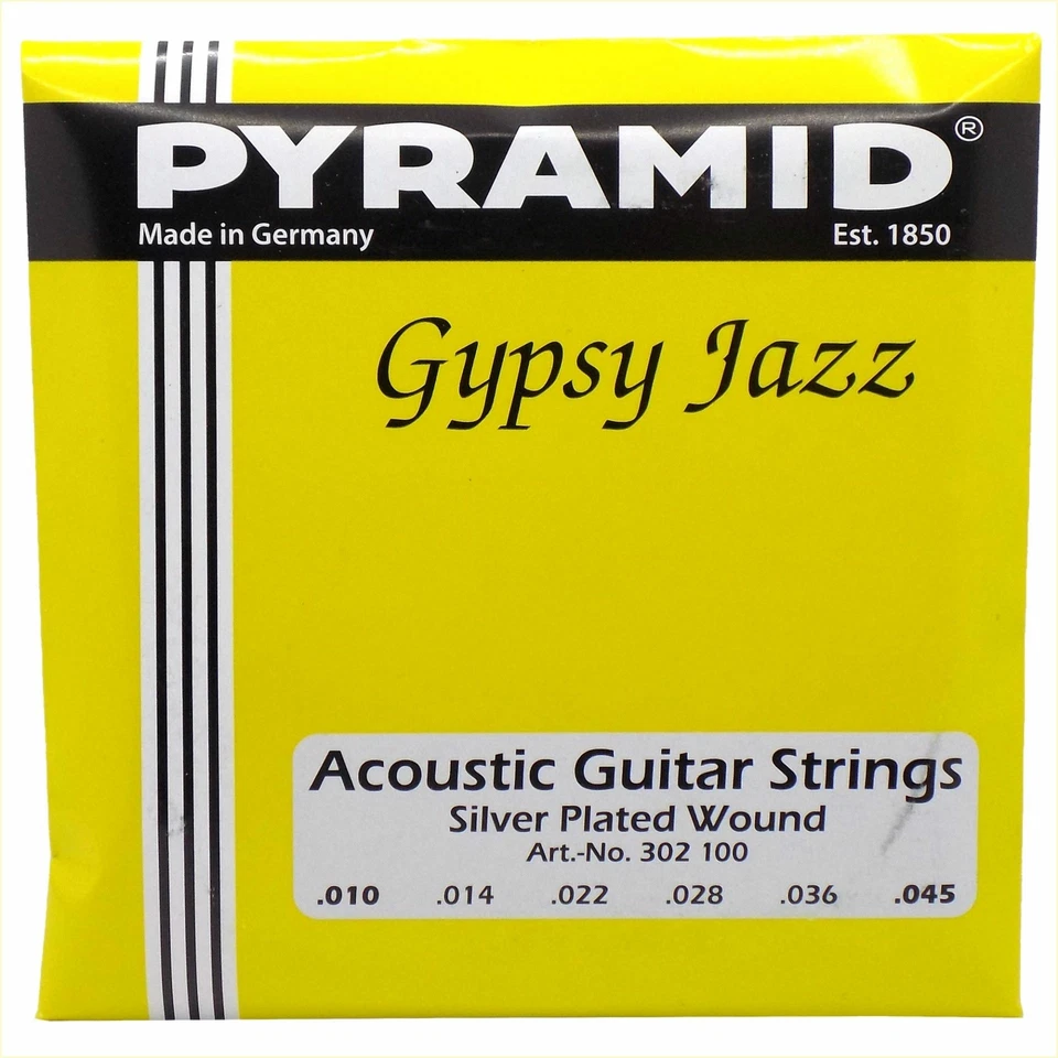 Pyramid Gypsy Jazz Semi Light | Django Akustik-Western-Gitarren-Saiten | 302 100