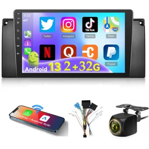 2+32G Android Car Radio for BMW 5 Series X5 E39 E53 M5 1996-2006 WiFi GPS Camera - Bild 1 von 14