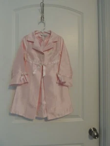 Bonnie Jean Gr. 4 2-teiliges Kleid und Jacke rosa bestickt Ostern Kirche - Bild 1 von 6