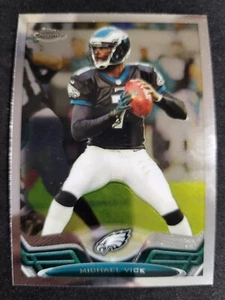 Tarjeta Topps 2013 cromada Michael Vick #168 Eagles - Imagen 1 de 2