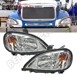 Headlights Headlamp Driver&Passenger Left&Right For 04-17 Freightliner Columbia - Picture 1 of 8