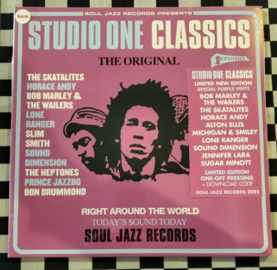Studio One Classics 2xLP by Various purple vinyl limited 2022 UK import sealed - Image 1 of 2