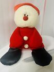 Sugarloaf Holidays Santa Weighted Sitting Vintage Soft Plush Toy 13”