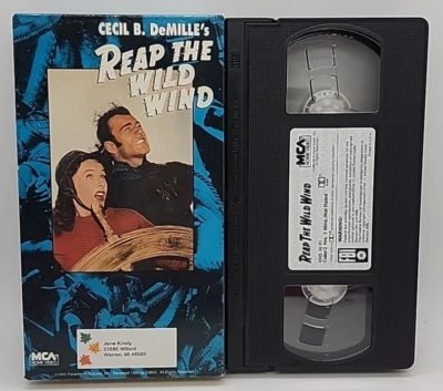 Cecil B. DeMille's Reap The Wild Wind (VHS) Foto 1 de 3