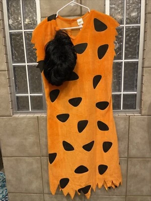 Fred Flintstone туника костюм для Хэллоуина The Flintstones w парик средний - Изображение 1 из 3