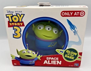 Disney Toy Story Espacio Sonriente Alien Resplandor en la Oscuridad Figura Thinkway Toys Nuevo en Caja - Imagen 1 de 6