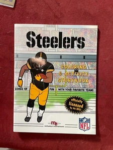 Pittsburgh Steelers Mal- und Aktivitätsbuch KOSTENLOSER Versand - Bild 1 von 3