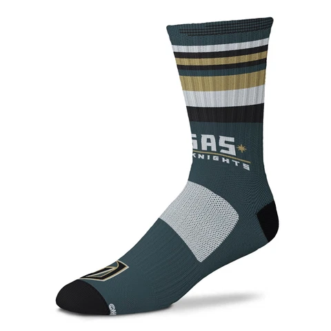 For Bare Feet Vegas Golden Knights Rave Crew Socks Cover