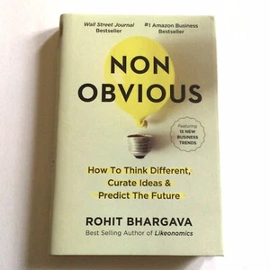 Non Obvious By Rohit Bhargava 2015 Hardcover - Picture 1 of 8