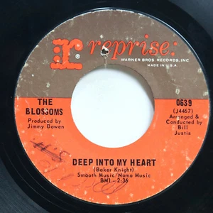 BLOSSOMS - DEEP INTO MY HEART / GOOD, GOOD LOVIN' - SOUL 45 - Picture 1 of 2