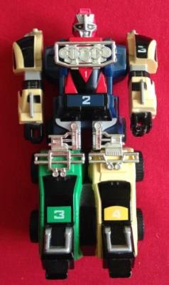 FIGURINE TRANSFORMERS - PLASTIQUE & METAL - BANDAI 1997 - no POPY - TBE - Photo 1/4