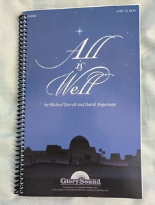 Shawnee Press All Is Well SATB arranged by David Angerman - Picture 1 of 24