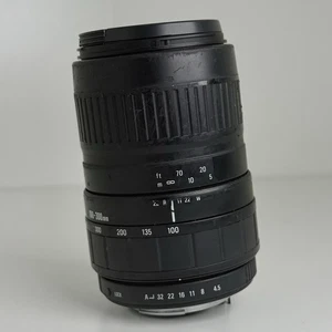 Sigma Zoom 100-300mm F/4.5-6.7 UC AF Zoom Lens Black LENS MARKS FOR PARTS ONLY! - Picture 1 of 10