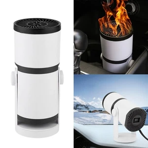 Brand New Car Car Heater Accessories 18.7*8.7cm ABS Black/white Car Heater - Picture 1 of 12