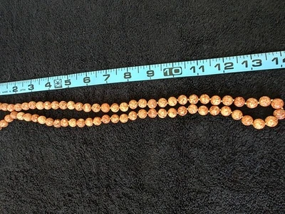 Cuentas de piedra de jaspe, 28" de largo Foto 1 de 3