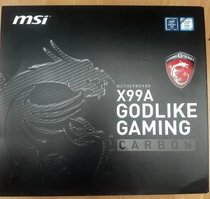 MSI GODLIKE GAMING x99a + i7 5960x + 64Gb RAM G.Skill + EK Velocity waterblock - Afbeelding 1 van 3
