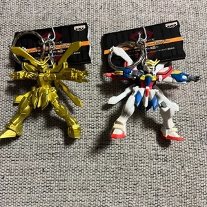 Mobile Suit Gundam Figura Llavero Lote 2 Set Raro Retro Japón Anime m635 - Imagen 1 de 10
