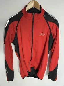 Gore Cycling Jacket Phantom Convertible Windstopper | Men's | Red/Black | Large - Picture 1 of 13