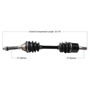 Tytaneum Front Left Right CV Axle KUB-7008 - Foto 1 di 1