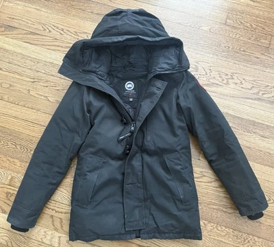 Masculino Canada Goose Chateau 3426M Fusion parka Preto Médio Garantido Autêntico - Imagem 1 de 4