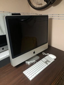 iMac Mid 2007 24" Intel Core 2 Duo 2.4GHz 160GB HDD T7700 6GB RAM OSx El Capitan - Picture 1 of 20