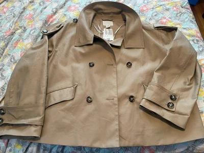 H&M Cropped Trench szL NWT - Image 1 of 4