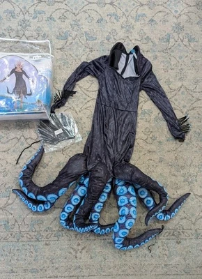 NIB Disney Ursula Costume Adult Size Small 2-4 Glows in Dark - Image 1 of 4