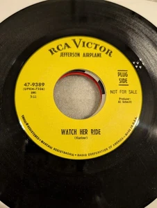 PSYCH Jefferson Airplane Watch Her Ride / Martha RCA 9389 1967 VG+ PROMO - Picture 1 of 2