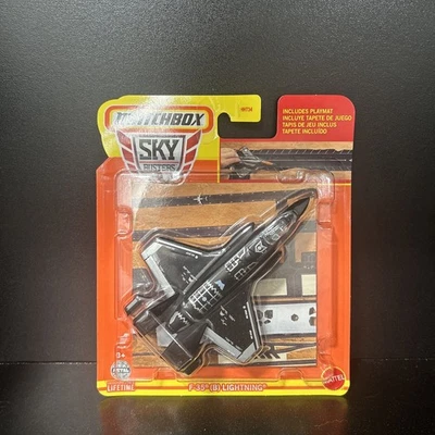 2019 Matchbox Sky Busters Lockheed Martin F-35 B Lightning Jet New Rare - Image 1 of 3