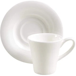 Tazza e piattino Royal Doulton Fusion bianco Demitasse 2329287 - Foto 1 di 1