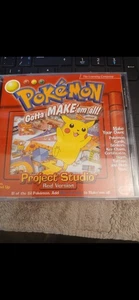 Pokemon Project Studio Versión Roja Gotta Make 'Em All! - CD-ROM excelente estado  - Imagen 1 de 2