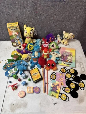 HUGE VTG Neopets Lot Hand Held Plush Cards & MORE! Y2K - Image 1 of 4