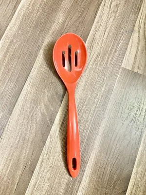 Unbranded Melamine Slotted Kitchen Cooking Straining Stirring Spoon 11.5” - Image 1 of 4