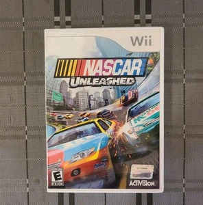 NASCAR Unleashed (Nintendo Wii, Video Game) Like New Used NM Excellent Condition - Picture 1 of 2