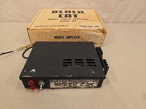 VTG WAWASEE BLACK CAT JB 75 A MOBILE LINEAR AMPLIFIER 8417 TUBE CB HAM RADIO - Picture 1 of 24