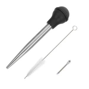 Grilling Accessory Seasoning Pump Tool Barbecue Sauce Injector Flavour - Picture 1 of 12